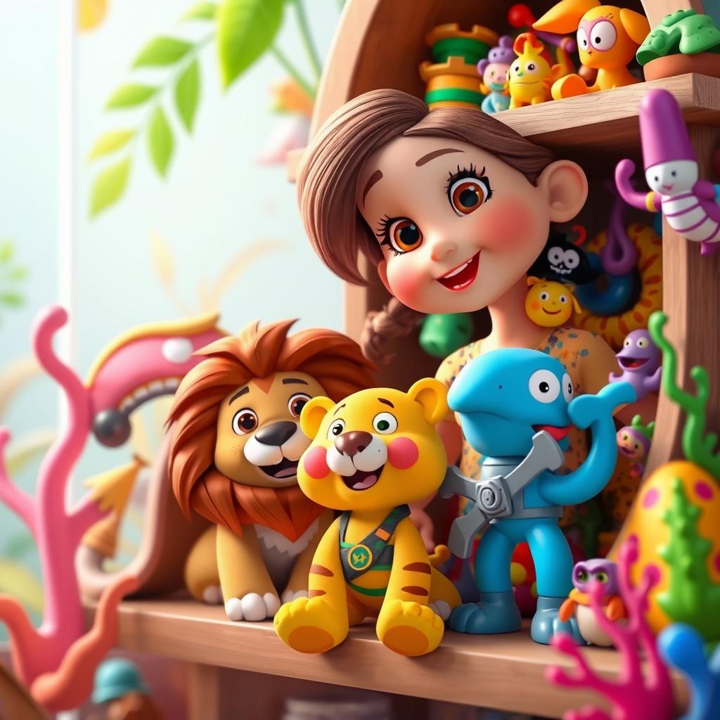 Isabella and the Magical Toy Shelf