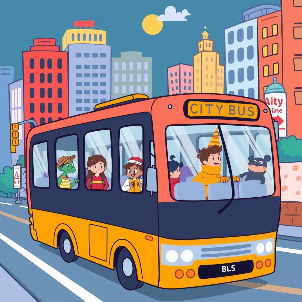 Coco's Journey on the Bus