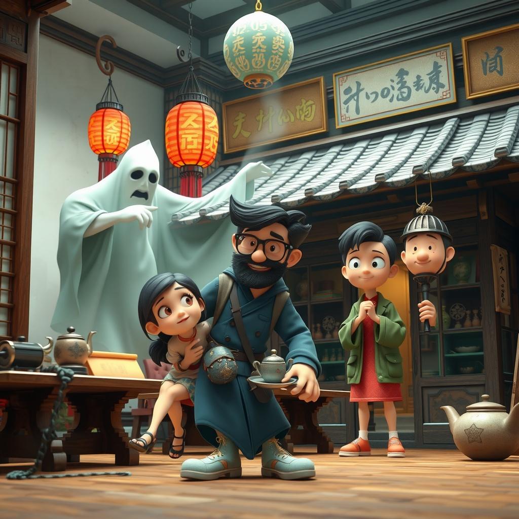 The Enigmatic Tea House Adventure