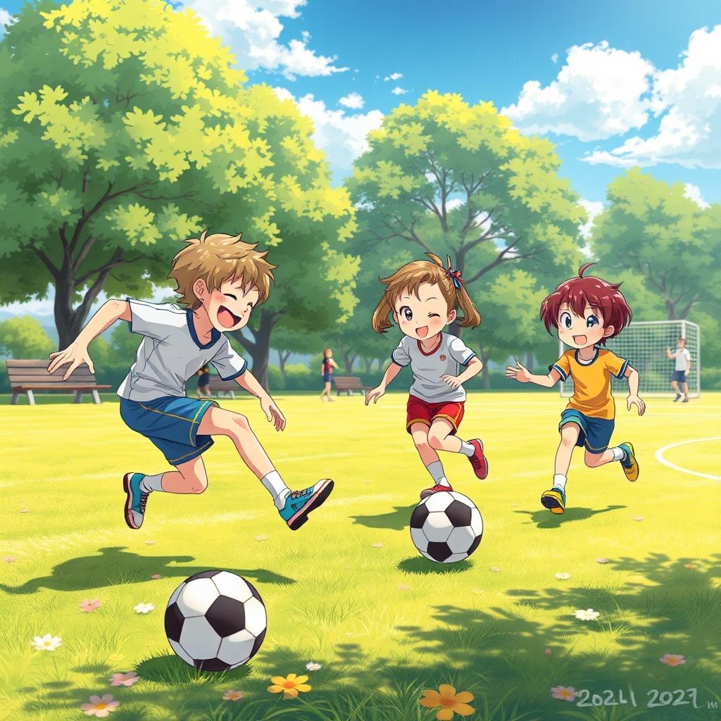 The Summer Soccer Adventure