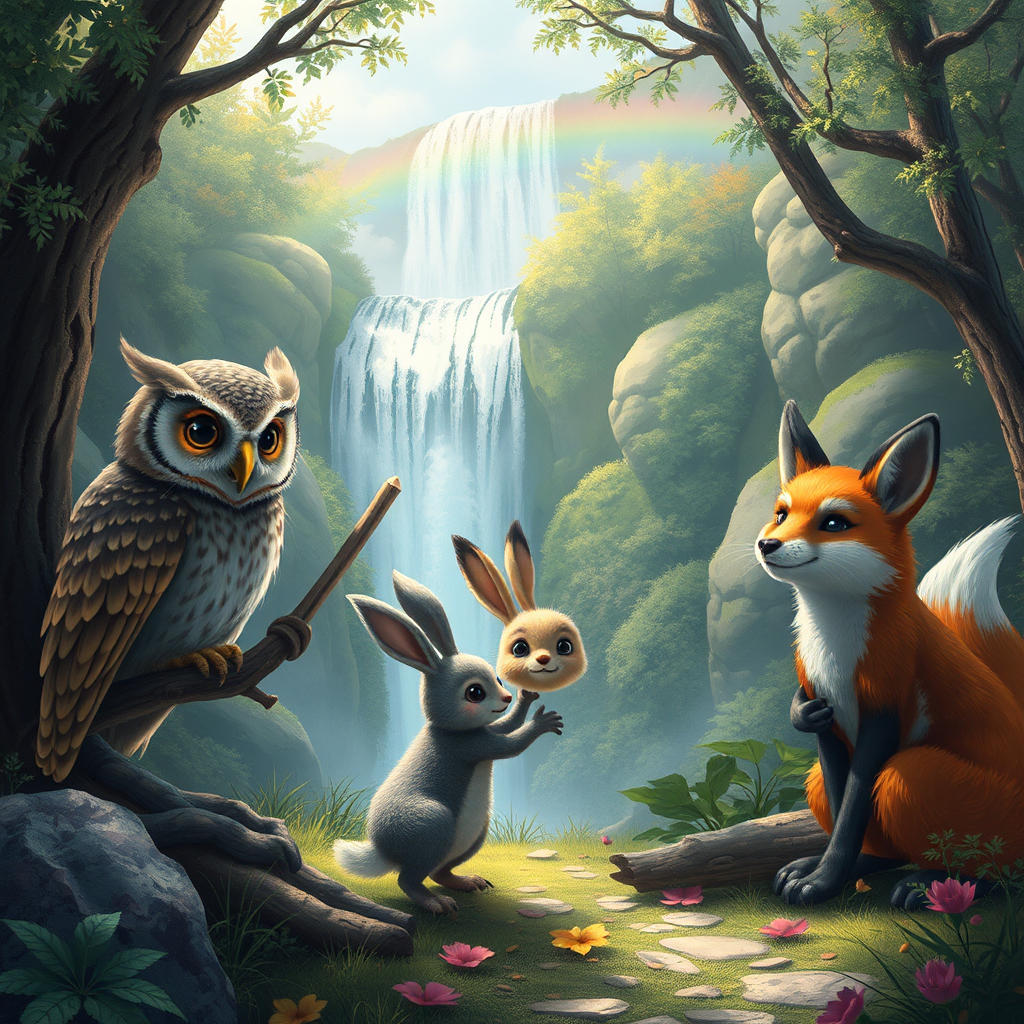 The Adventure to Rainbow Falls