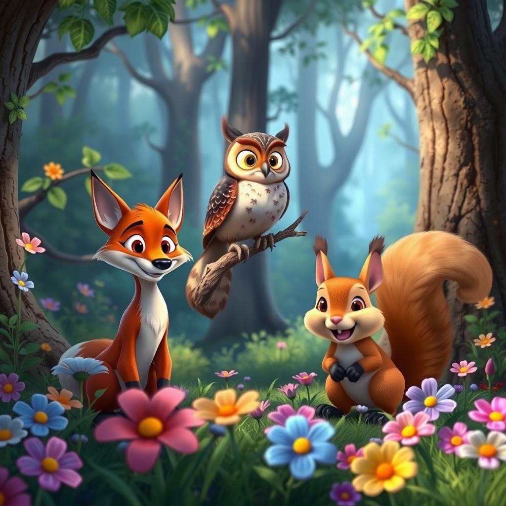 The Magical Adventures of Finn the Little Forest Explorer