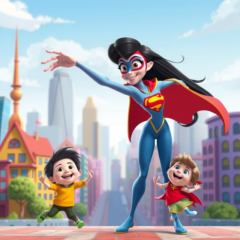 The Adventures of Elastina: The Babysitting Hero