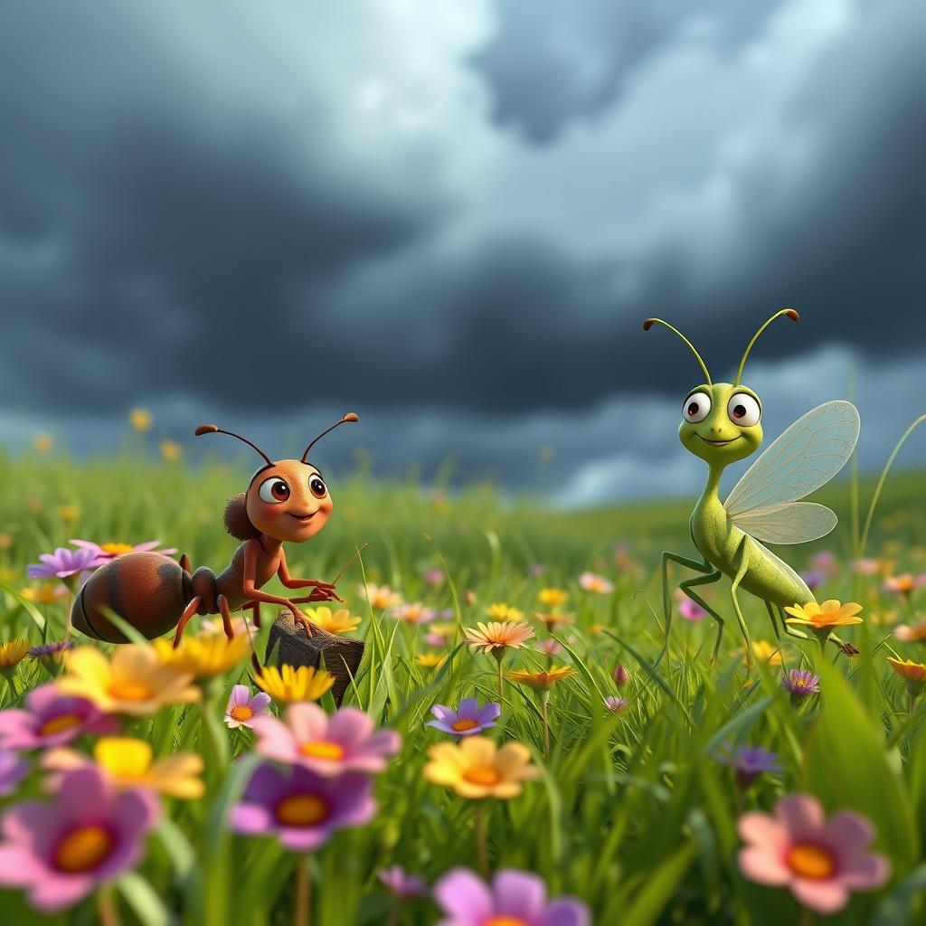 The Ant and the Grasshopper