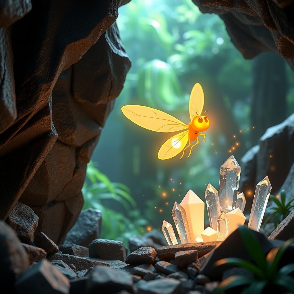 Curious Lumi and the Cave of Crystals