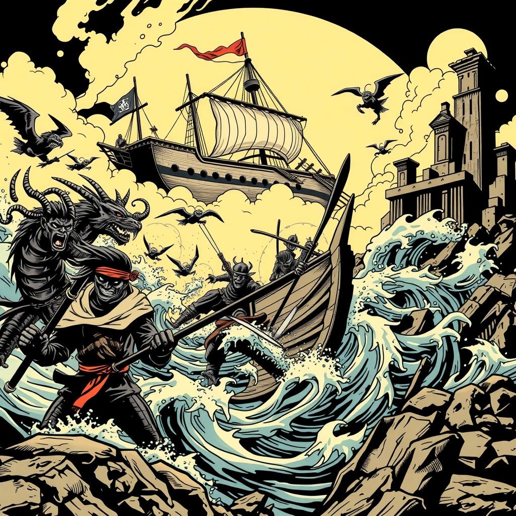 The Legends of Pirates and Ninjas