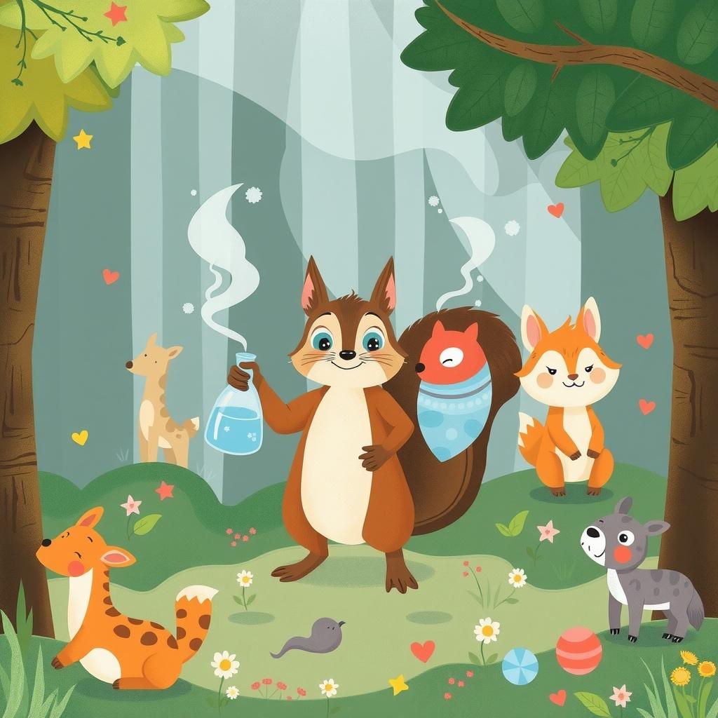 The Brave Little Squirrel