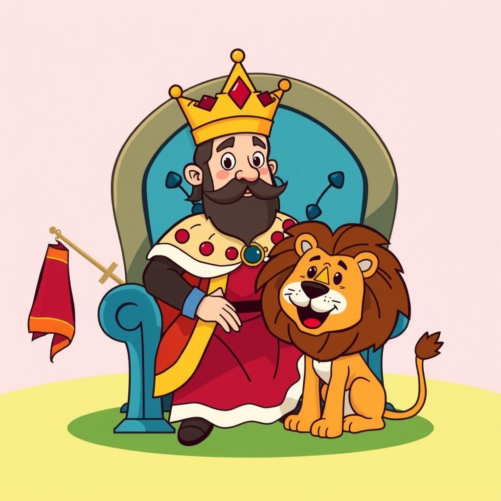 The King and the Lion