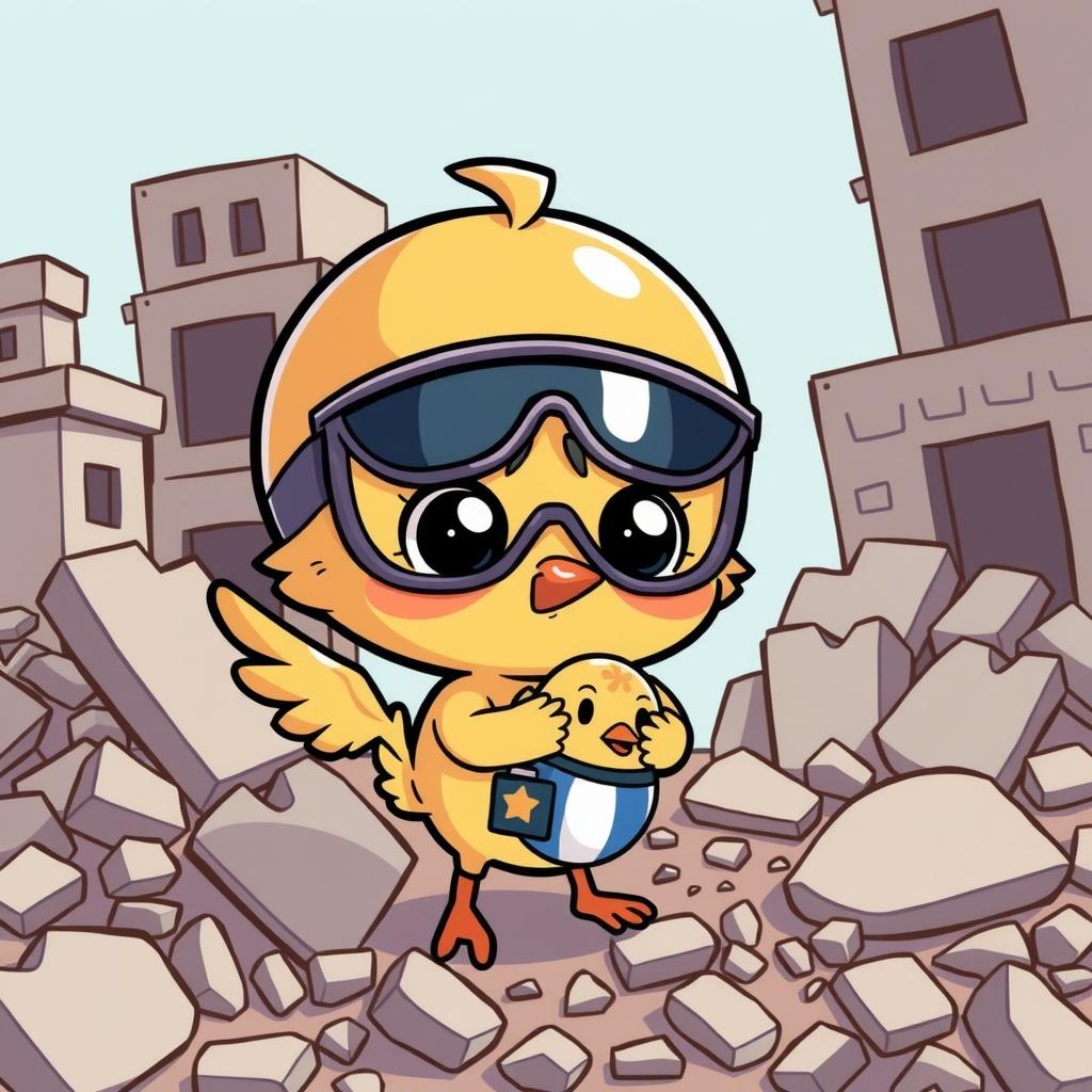 The Brave Little Chick’s Mission