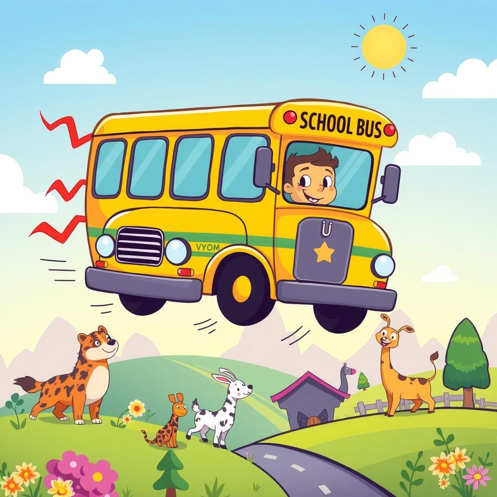 Vyom and the Magic School Bus