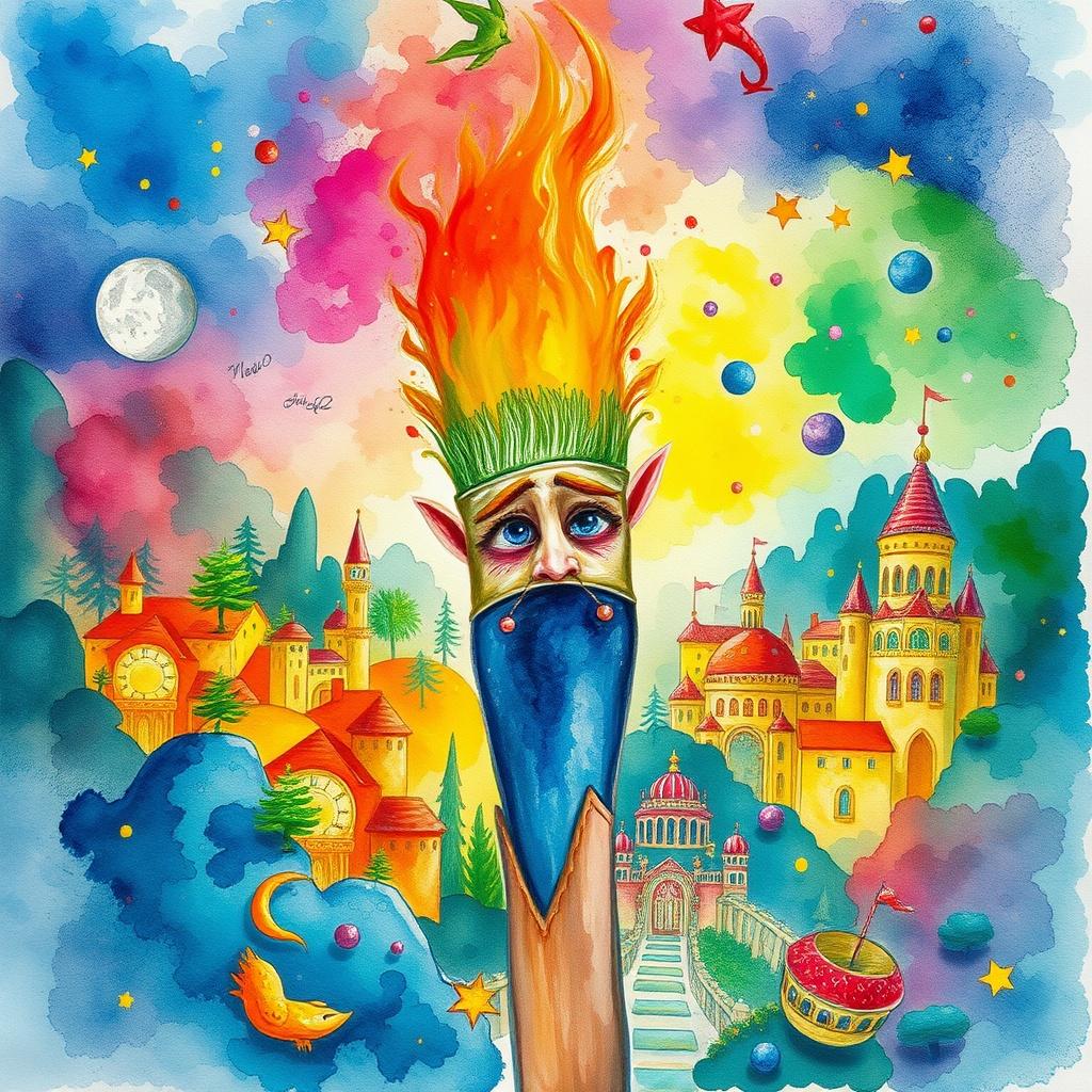 The Magical Paintbrush Adventure
