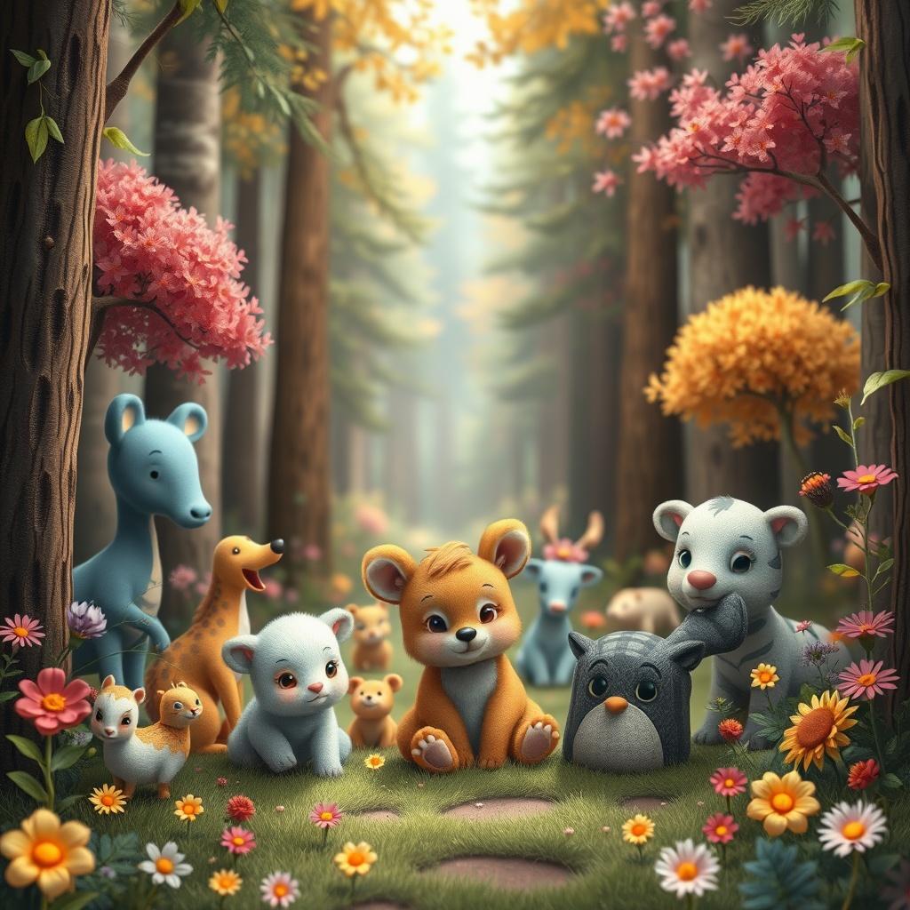 The Alphabet Adventure in the Enchanted Forest