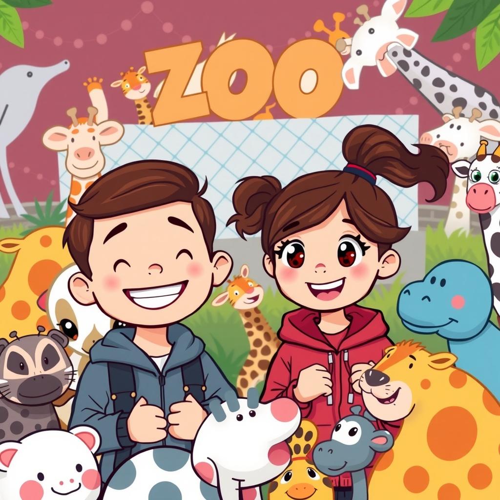 Ethan and Addison's Zoo Adventure