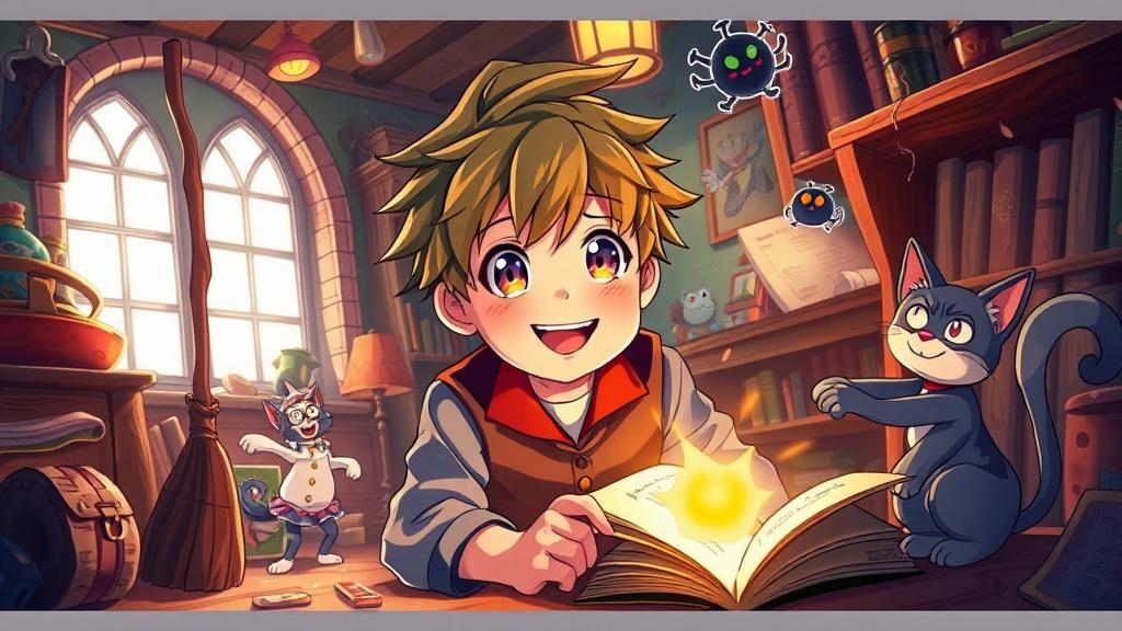 Tommy and the Enchanted Attic