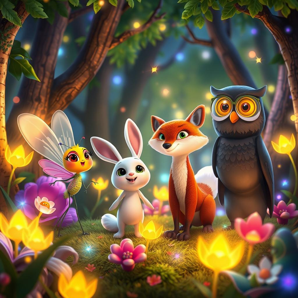 The Curious Adventures of Luna the Firefly