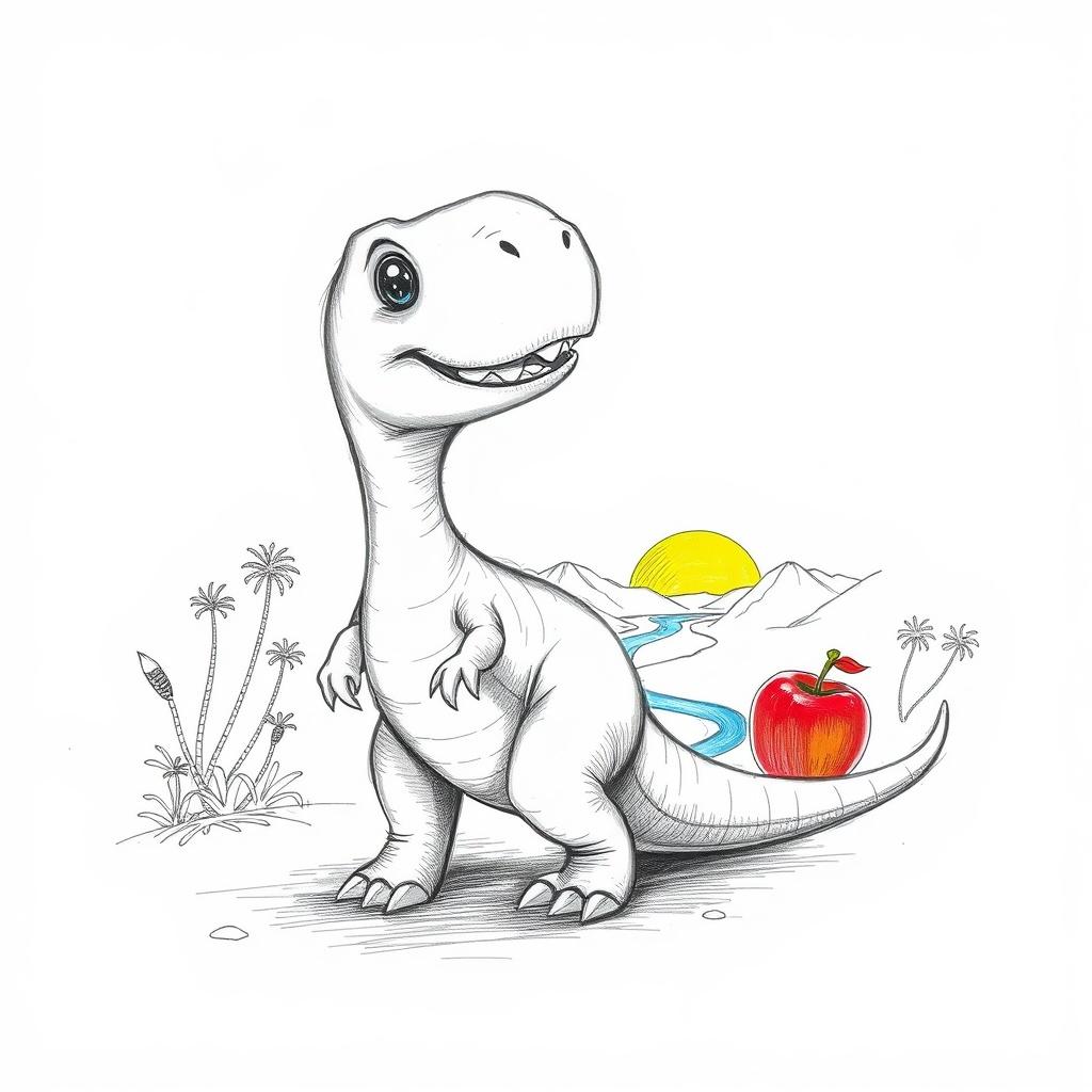 The Colorful World of Dino