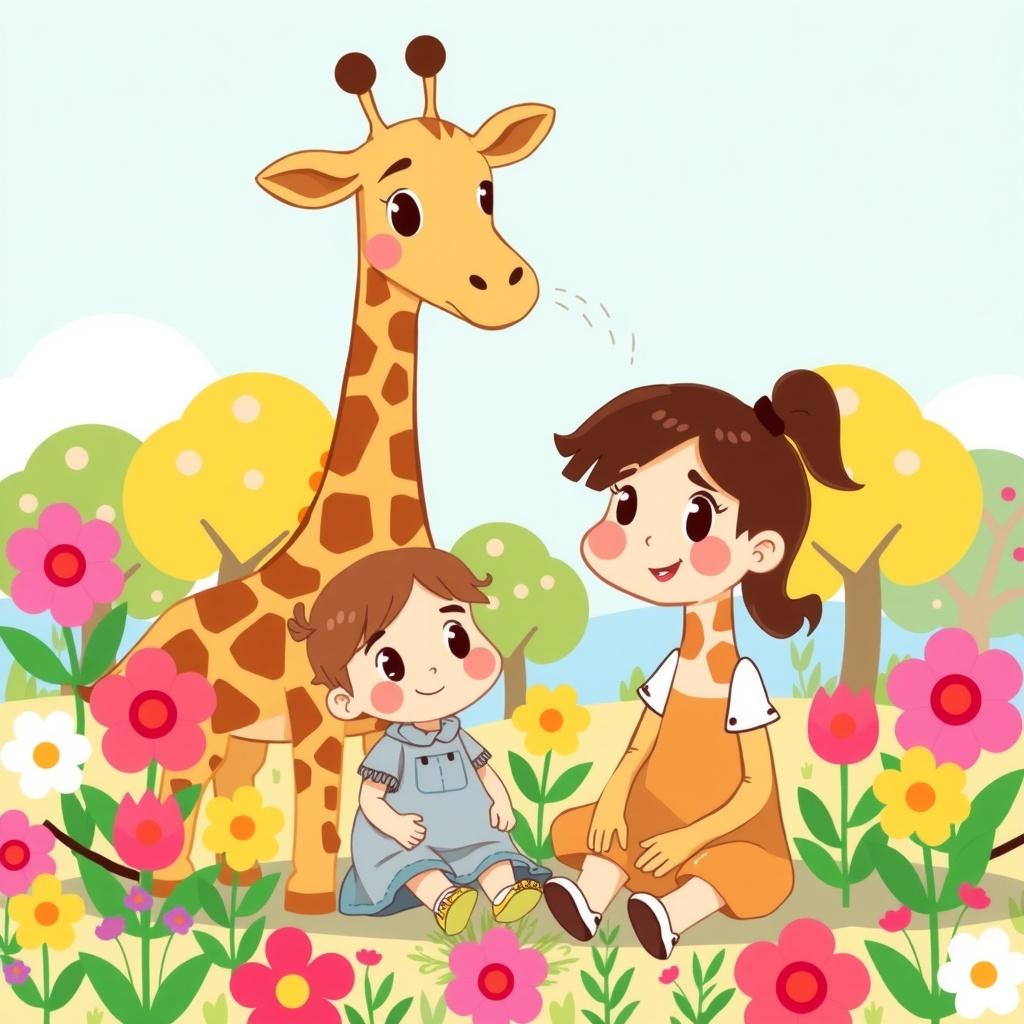 Sarah and the Giraffe Next Door