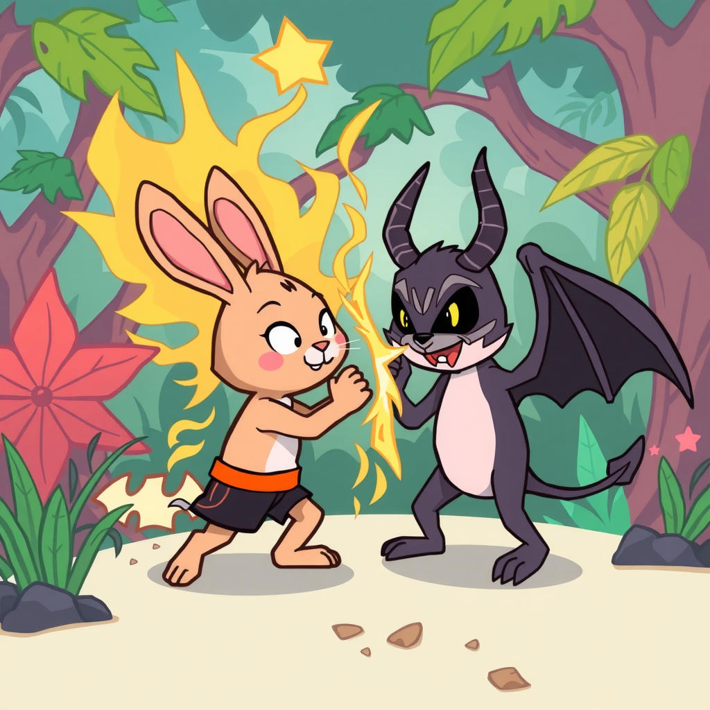 Bunny and Monkey: EP01 - Duel Demon