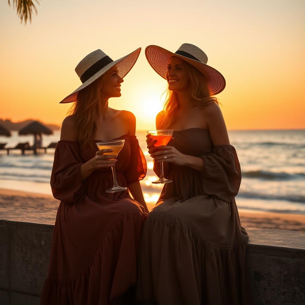 Beachside Reflections