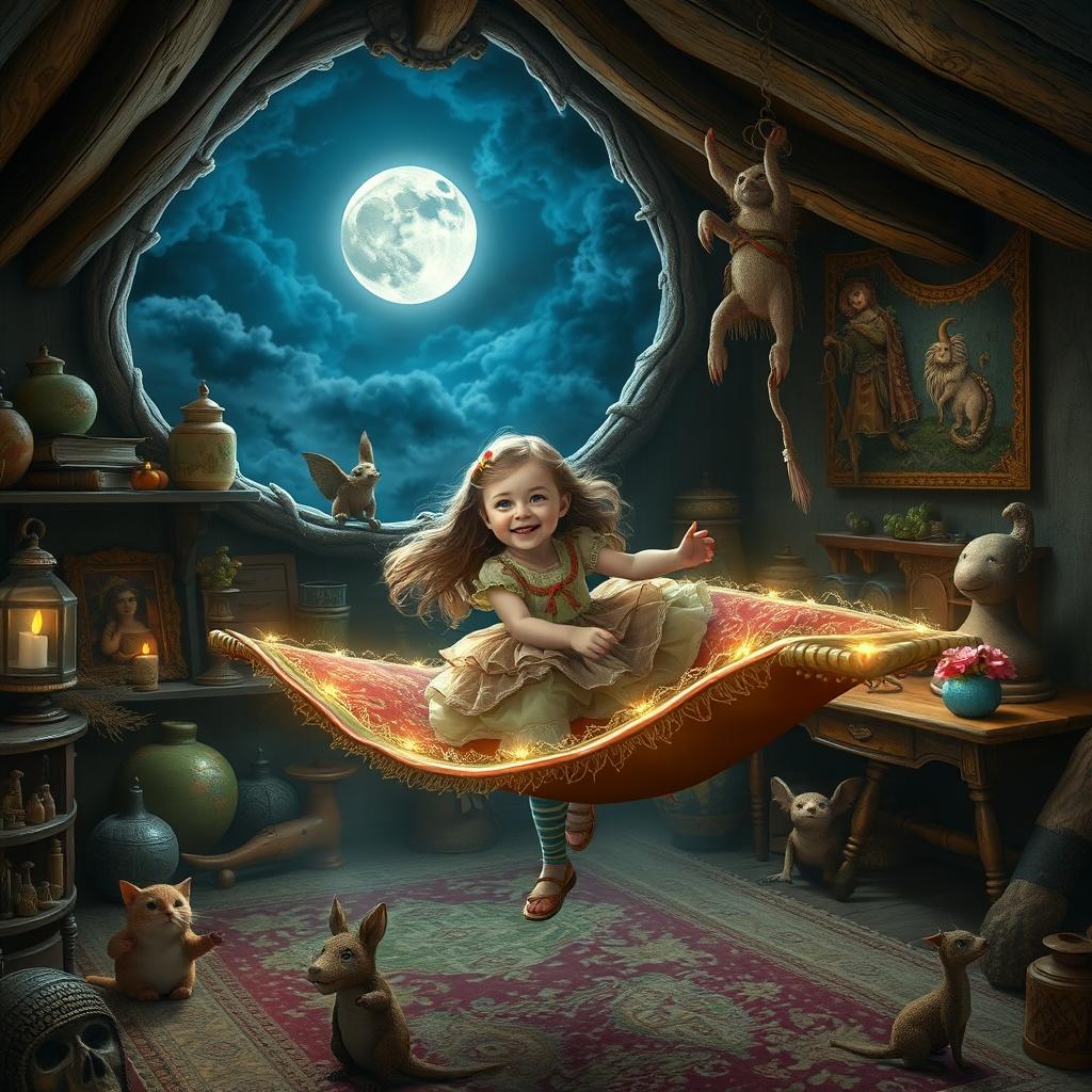 The Adventures of Pihu and the Magical Carpet