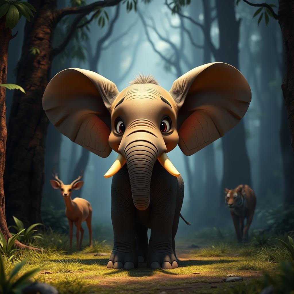 The Courageous Elephant