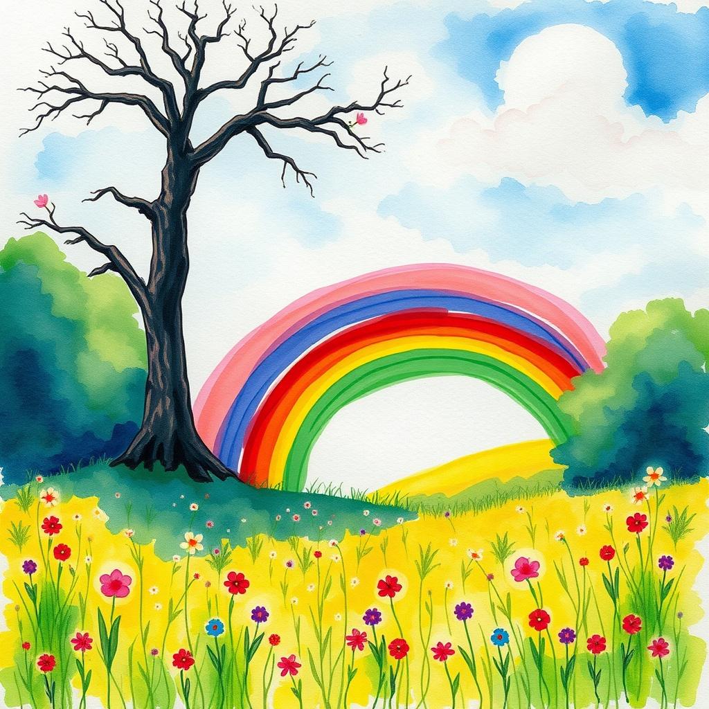 The Little Rainbow's Journey