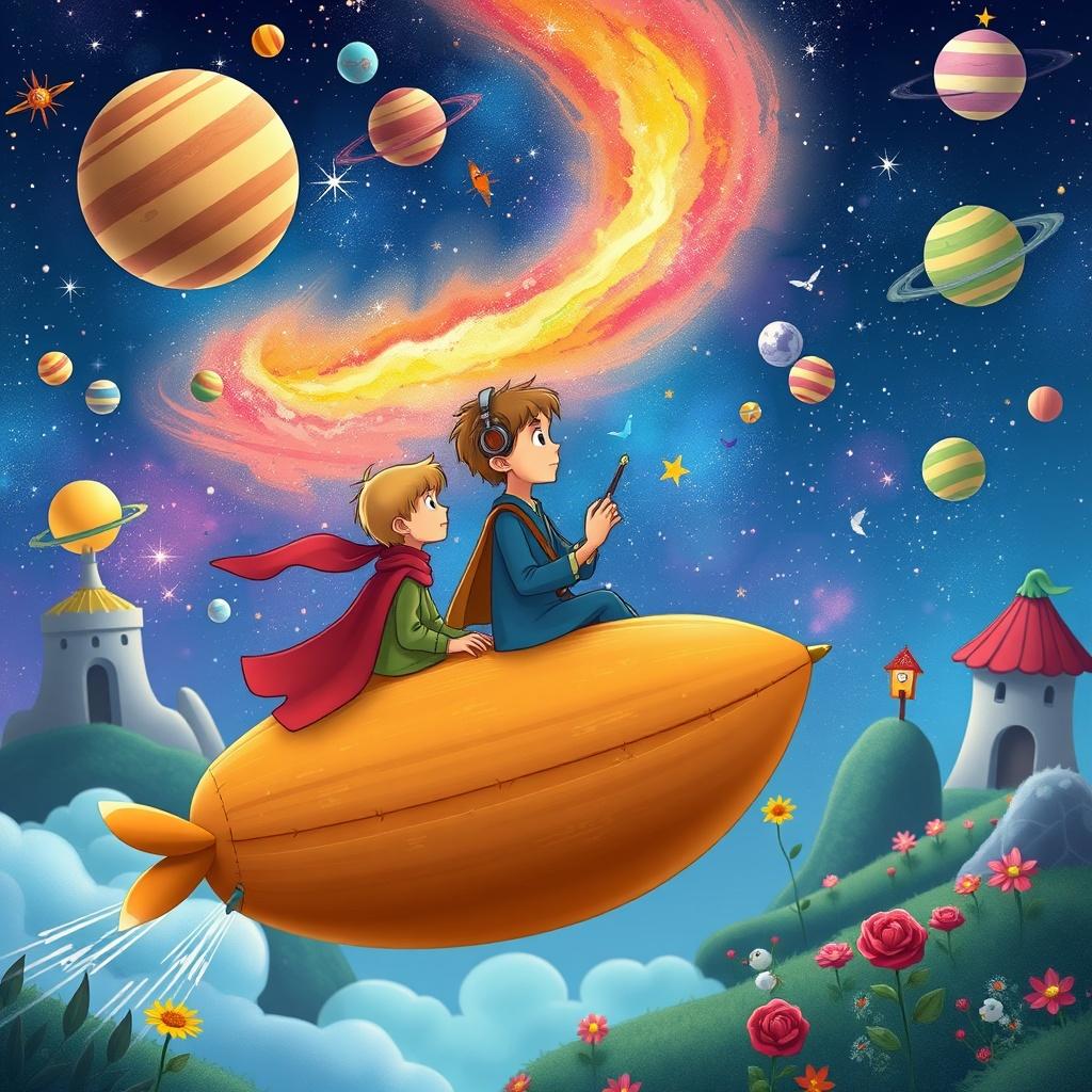 The Little Prince’s Journey to the Rose