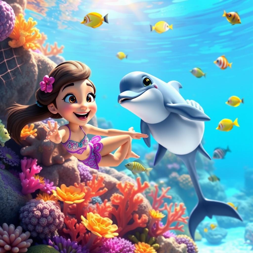 The Magical Swim with Dolphins