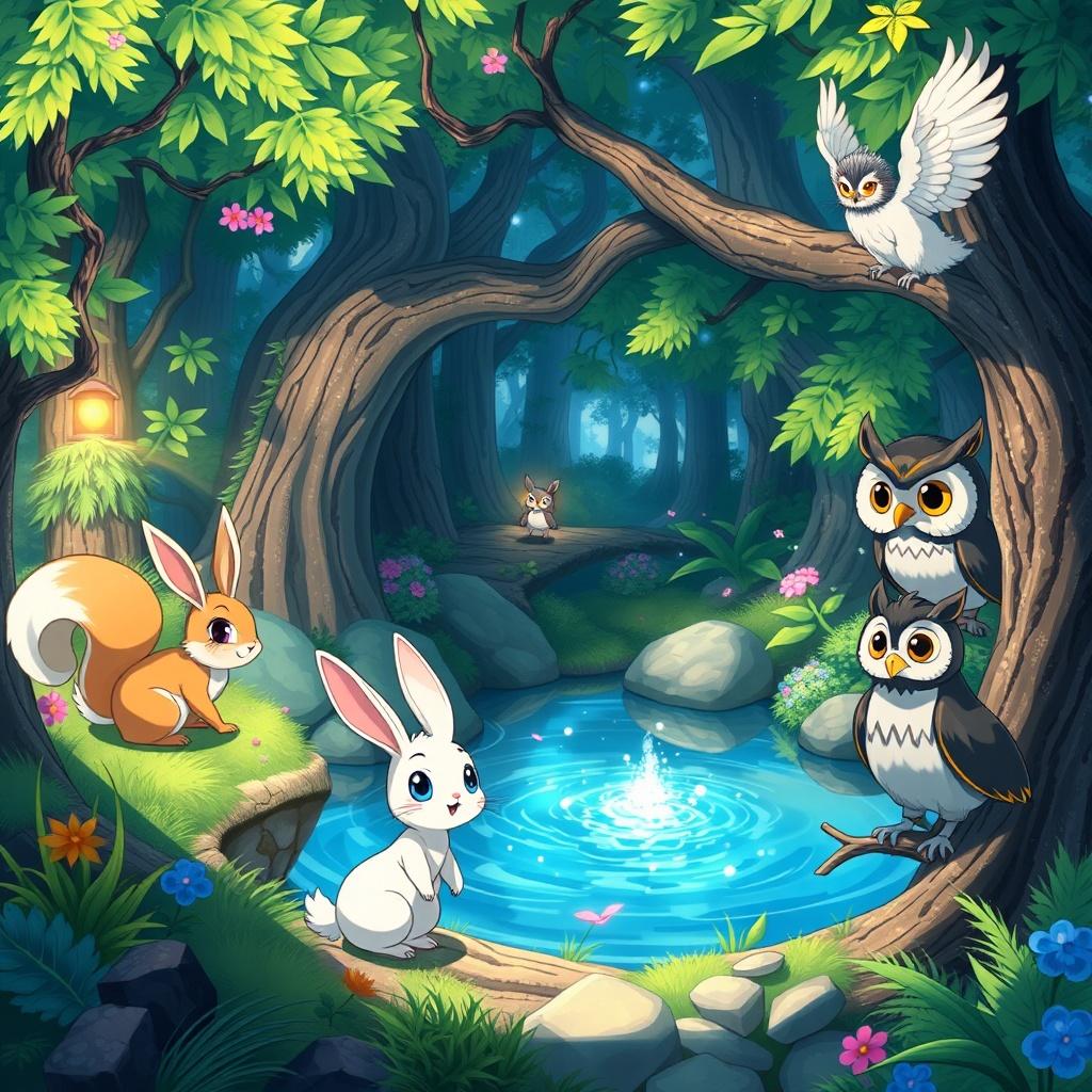 Adventure in the Magical Forest