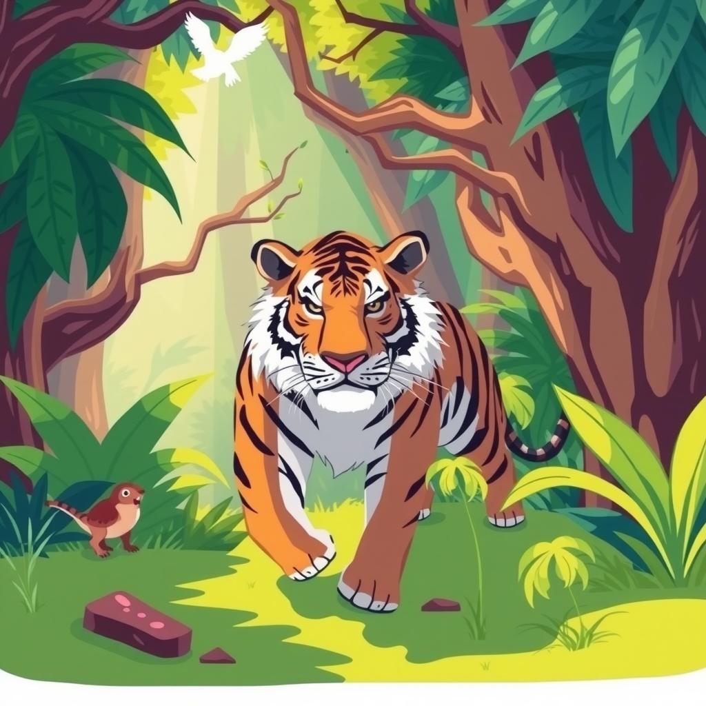 The Tale of Dayalu the Tiger