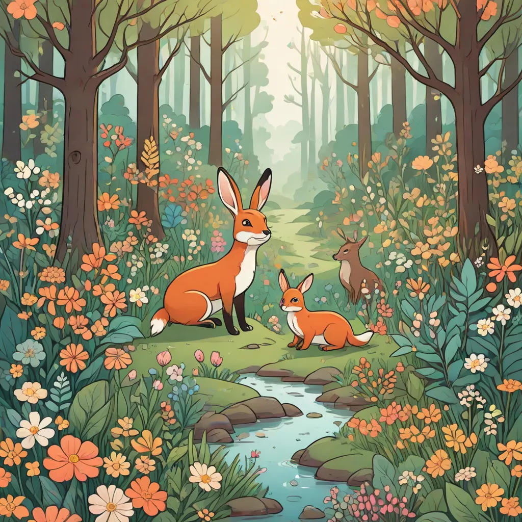 Vibrant Forest Adventures