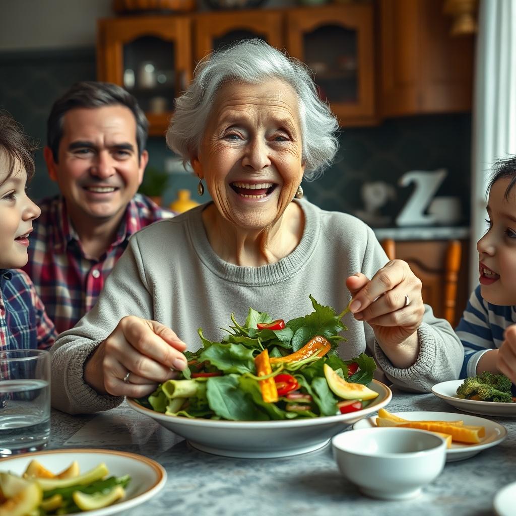 Grandma's Leafy Adventure