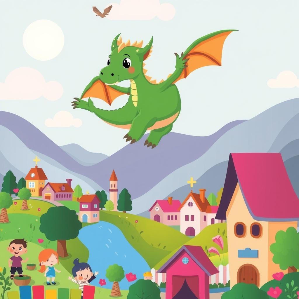 The Gentle Dragon and the Lost Village