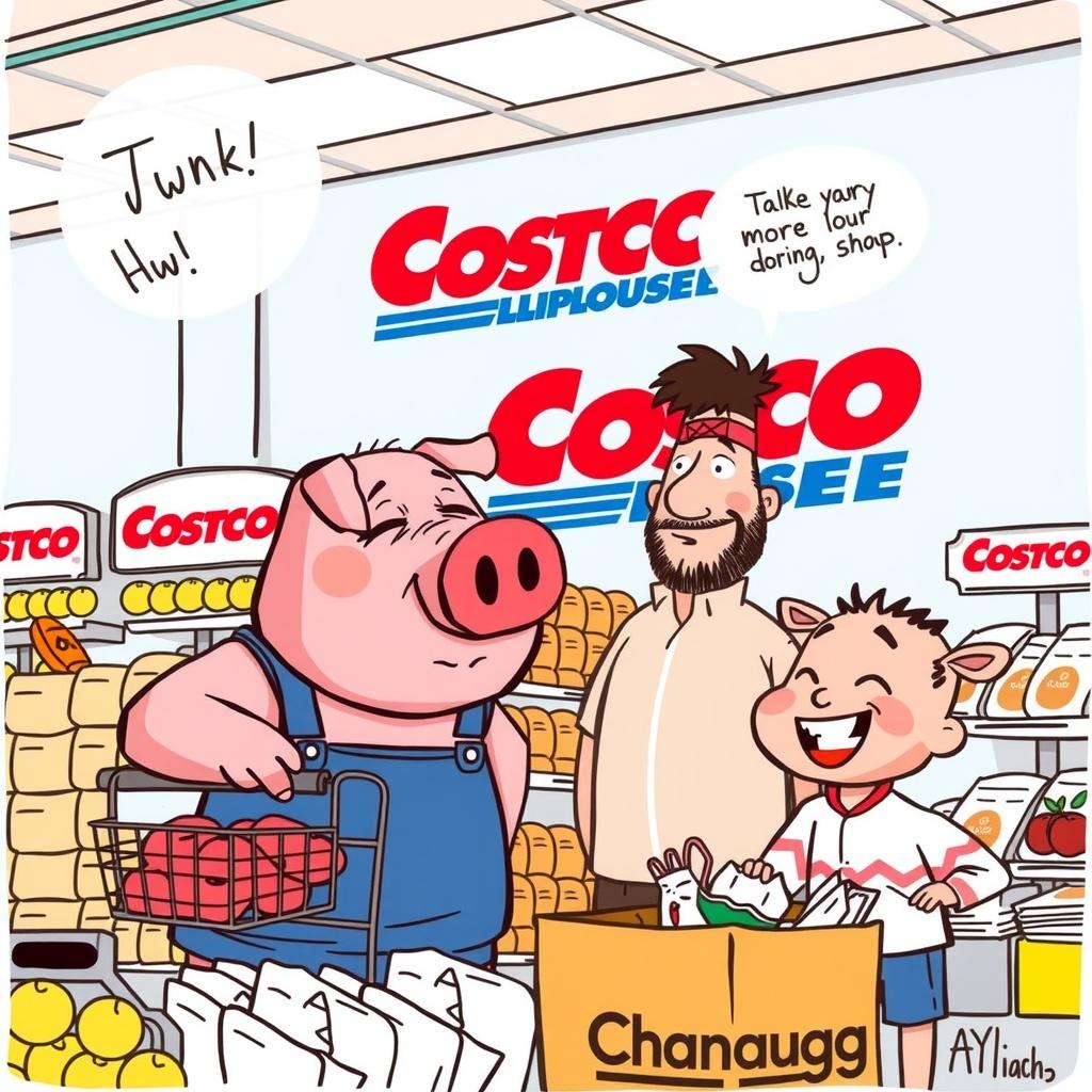 John Pork at Costco