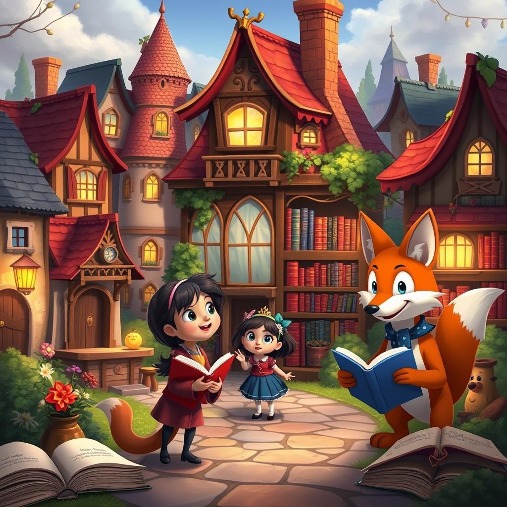 The Enchanted Library Adventure