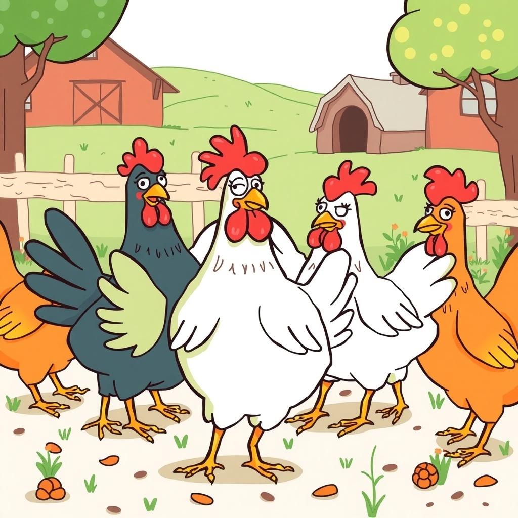 Chicken Make Camaraderie: The Eggcellent Team