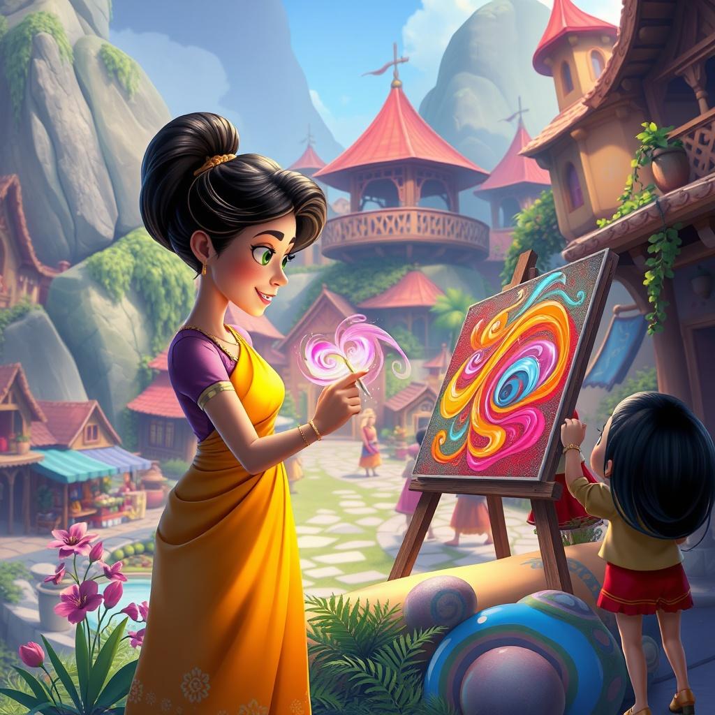 The Rainbow Painter