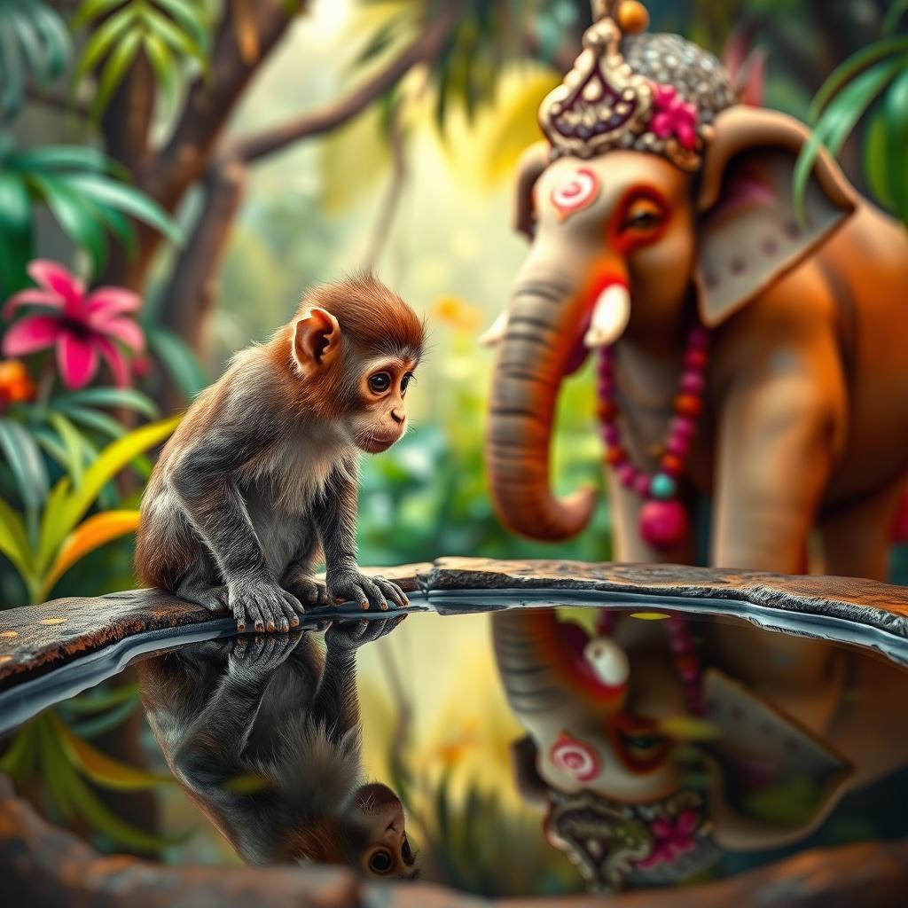 The Mischievous Monkey