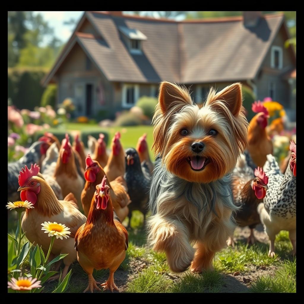 Darby and Her Flock