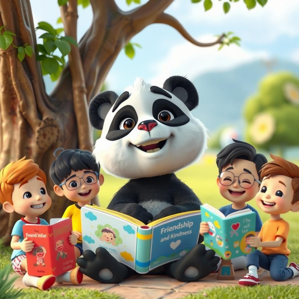 Buddy, the Friendly Panda