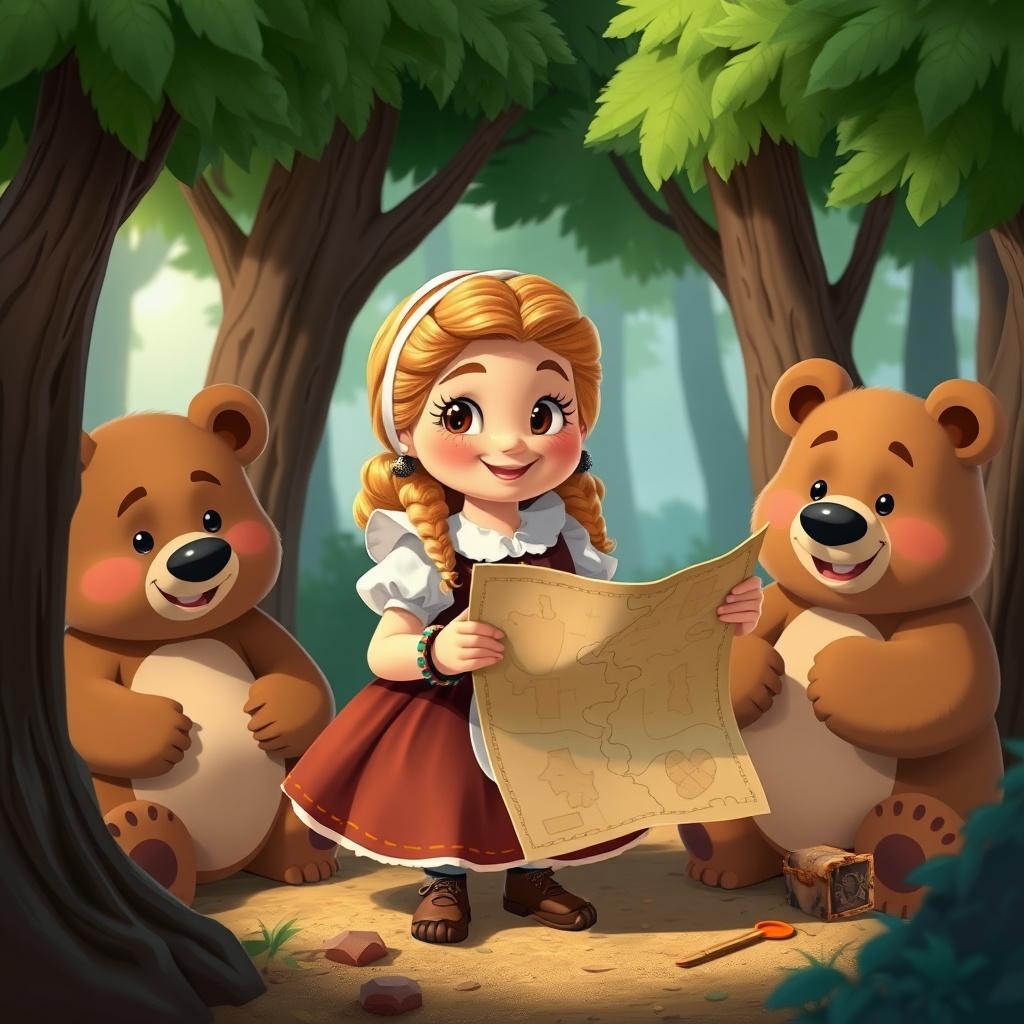 Goldilocks and the Hidden Treasure