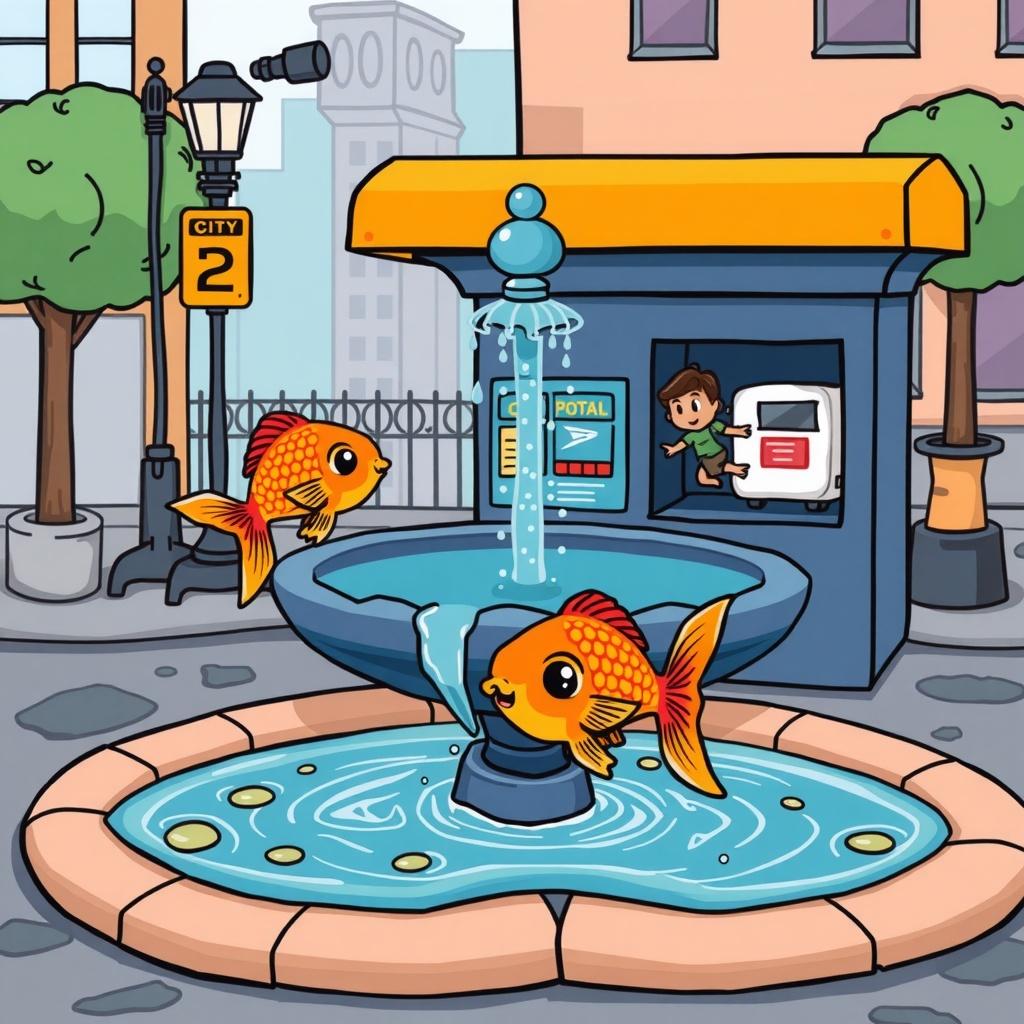 The Secret Goldfish Post Office