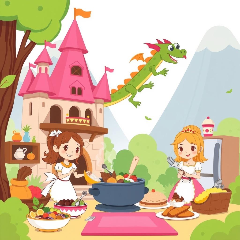 The Princess and the Dragon's Feast