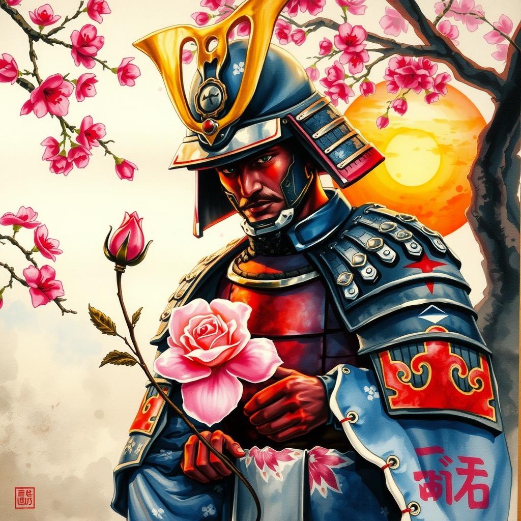 A Samurai's Rose