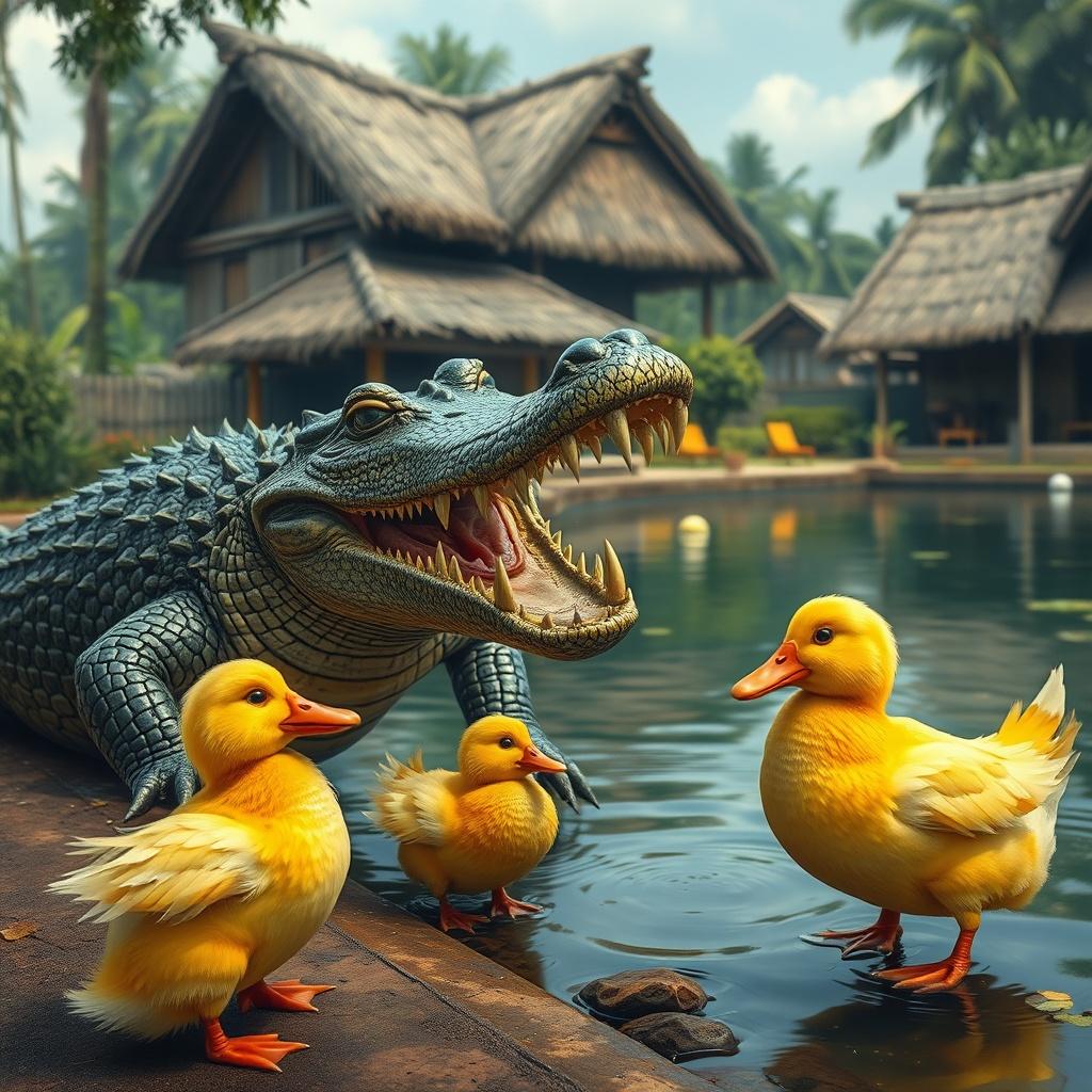 The Clever Crocodile's Misadventures