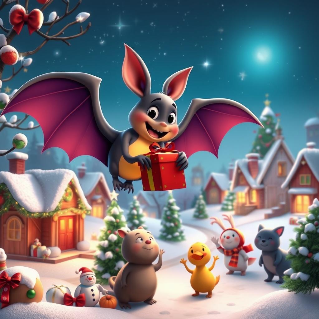 Kringle, The Christmas Bat