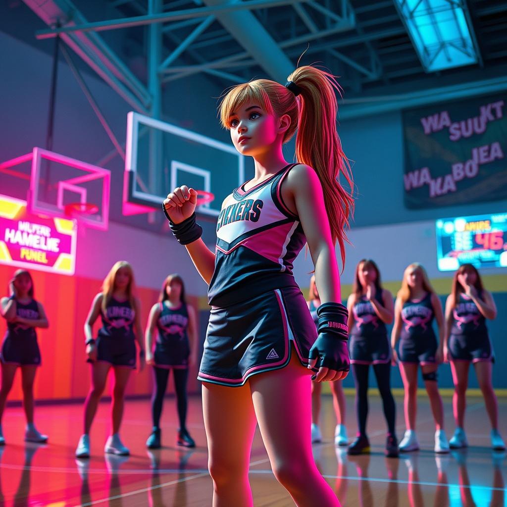 The Tallest Cheerleader