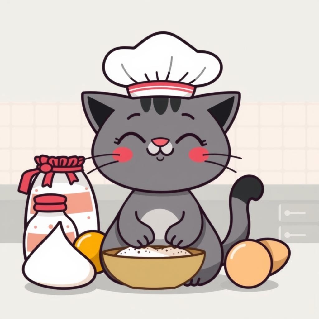 The Adventures of Whiskers the Baking Cat