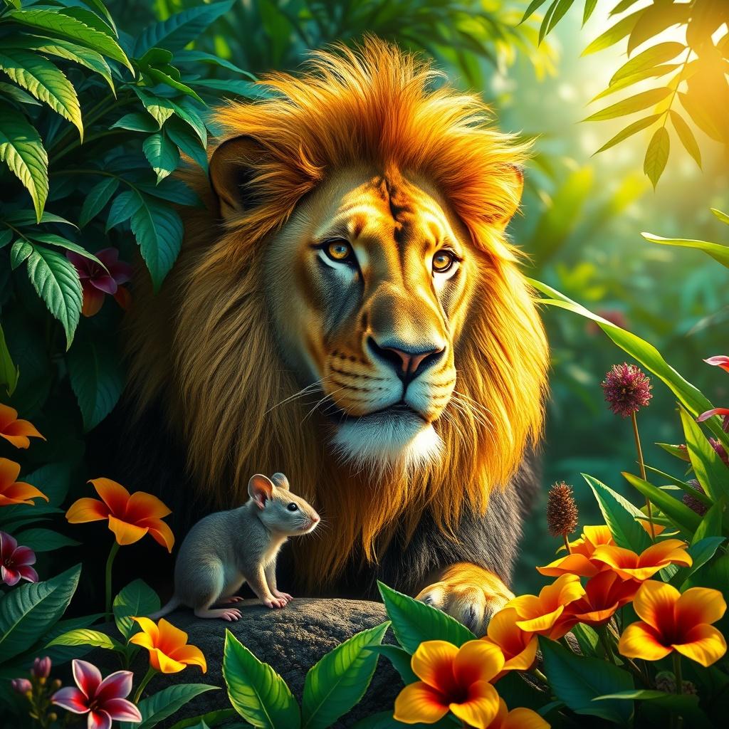 The Lion and the Mouse: A Tale of Unexpected Friendship