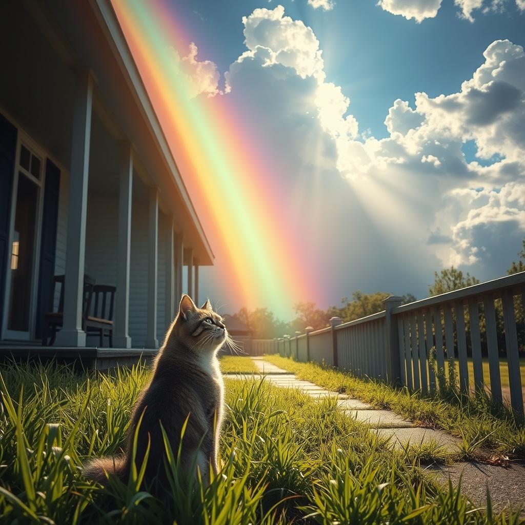 The First Rainbow with Misty